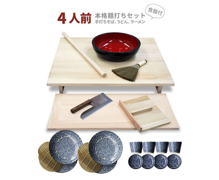 美品 そば うどん 麺打ちセット - 調理器具