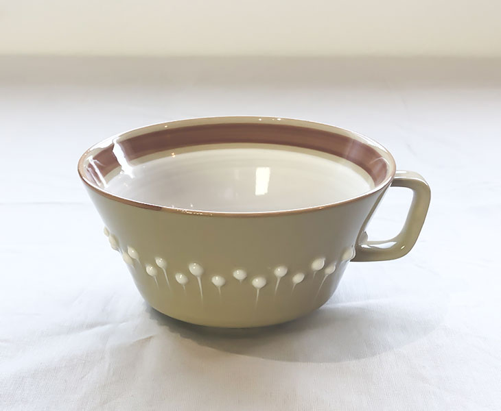「アダチノポタリ スープカップ ブラウン」スライダー画像