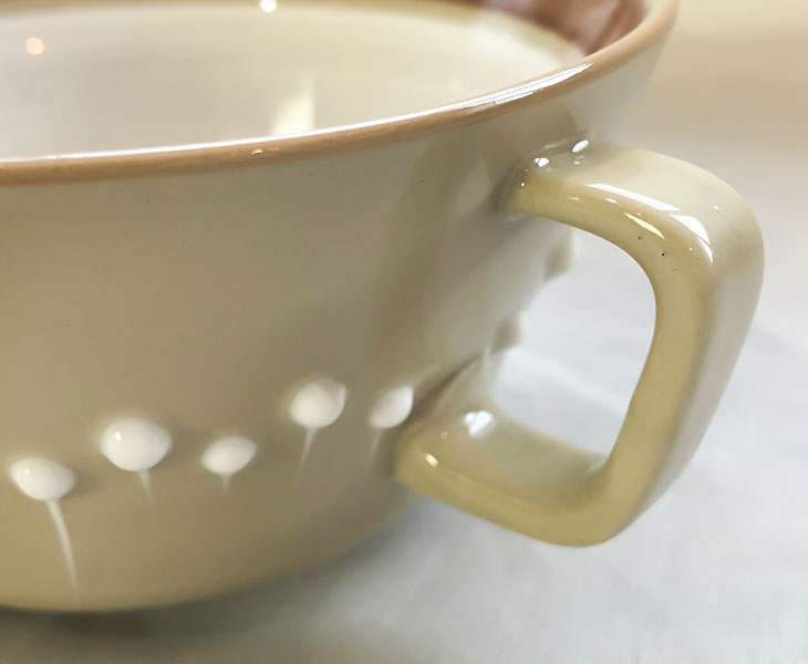 「アダチノポタリ スープカップ ブラウン」スライダー画像