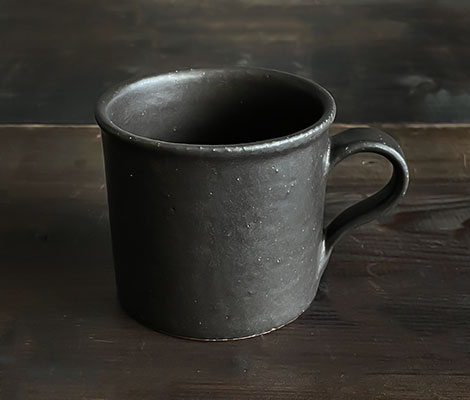 長谷川哲也 コーヒーカップ 黒